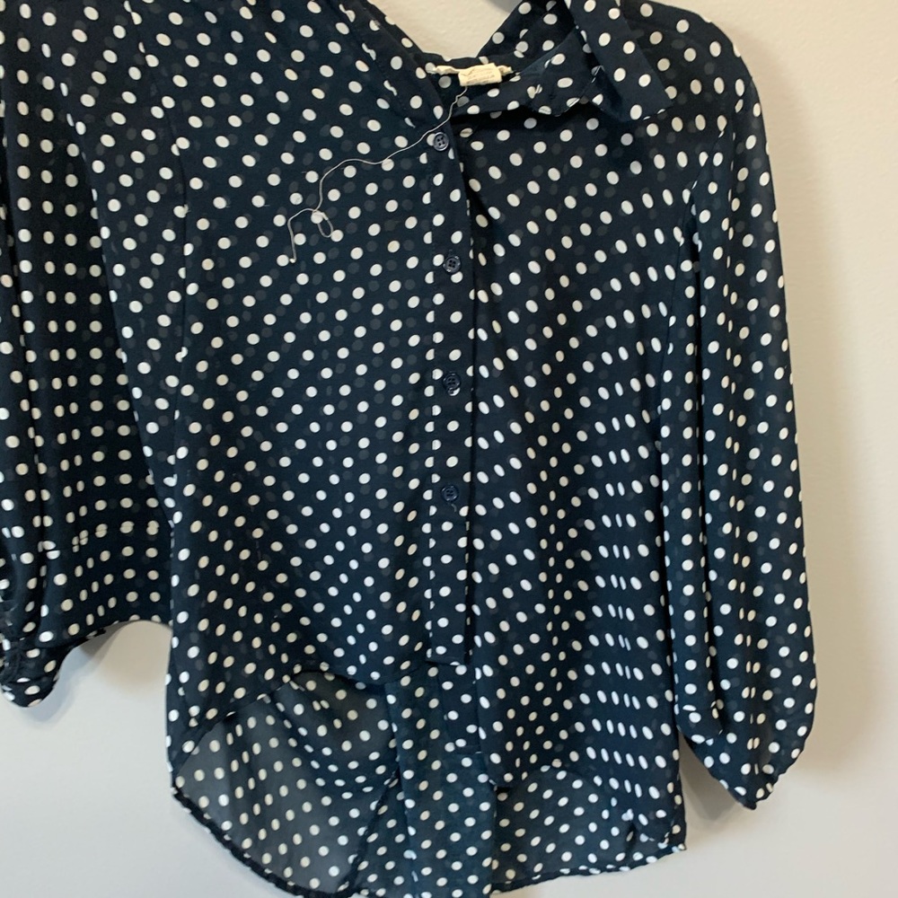 Polkadot blouse